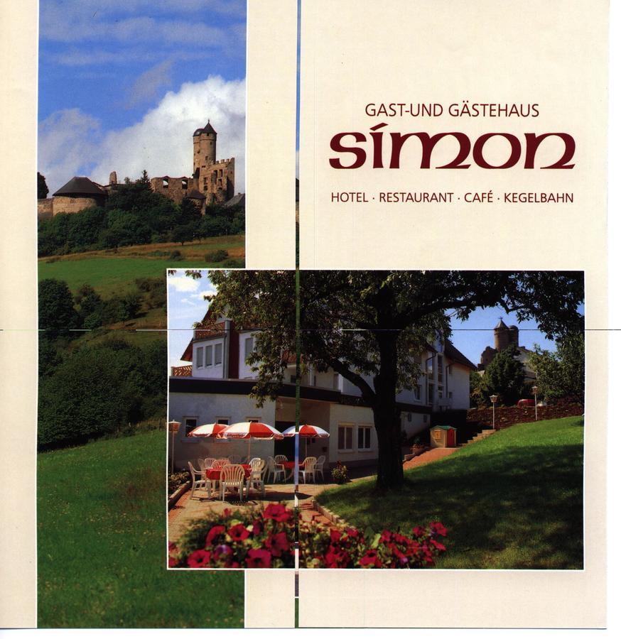 ホテルGast- Und Gastehaus Simon Greifenstein エクステリア 写真